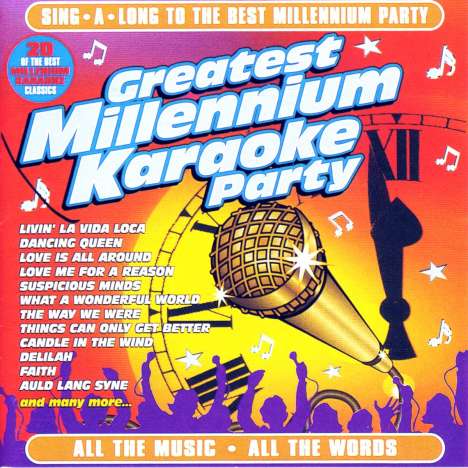 Karaoke &amp; Playback: Greatest Millenium Karaoke, CD