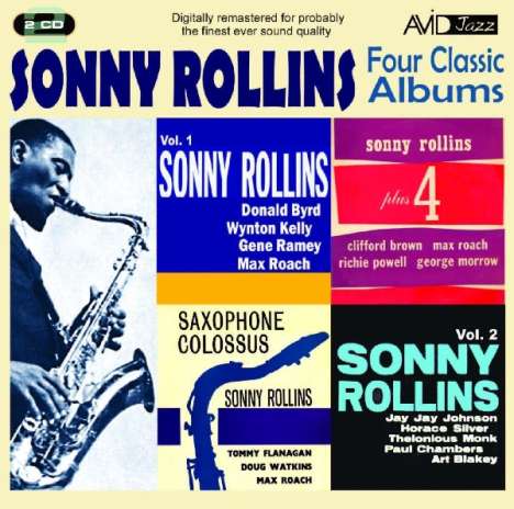 Sonny Rollins (geb. 1930): Four Classic Albums, 2 CDs