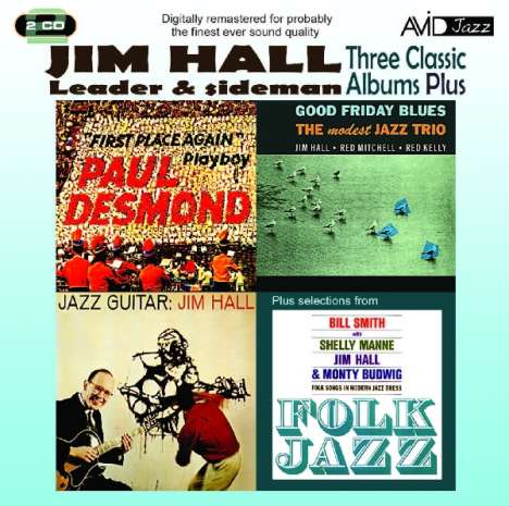 Jim Hall (1930-2013): Three Classic Albums Plus, 2 CDs