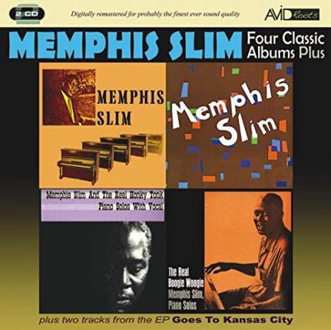 Memphis Slim: Four Classic Albums Plus, 2 CDs