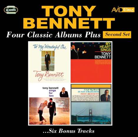 Tony Bennett (1926-2023): Four Classic Albums Plus (Second Set), 2 CDs