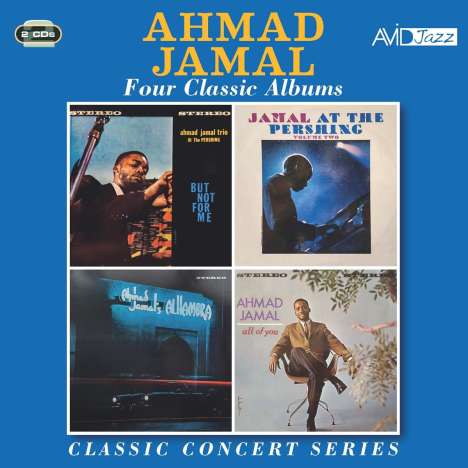 Ahmad Jamal (1930-2023): Classic Concert Series: Four Classic Albums, 2 CDs