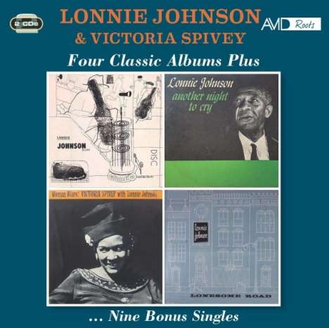 Lonnie Johnson &amp; Victoria Spivey: Four Classic Albums Plus, 2 CDs