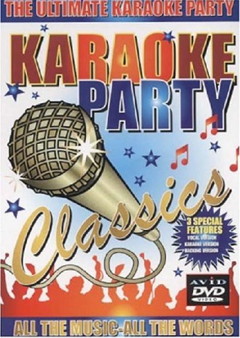 Karaoke Party Classics, DVD