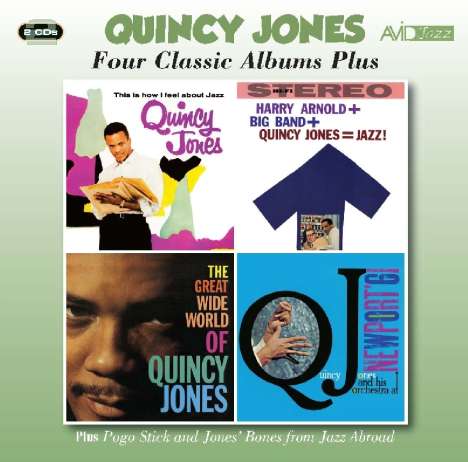 Quincy Jones (geb. 1933): Four Classic Albums Plus, 2 CDs