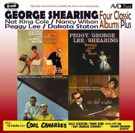 George Shearing (1919-2011): Four Classic Albums Plus, 2 CDs
