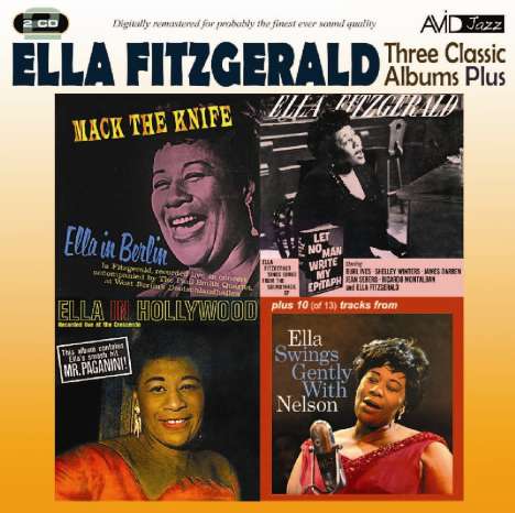 Ella Fitzgerald (1917-1996): Three Classic Albums Plus (First Set), 2 CDs