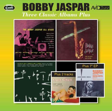 Bobby Jaspar (1926-1963): Three Classic Albums Plus, 2 CDs