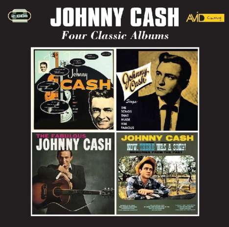 Johnny Cash: Four Classic Albums, 2 CDs