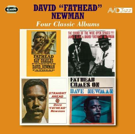David 'Fathead' Newman (1933-2009): Four Classic Albums, 2 CDs