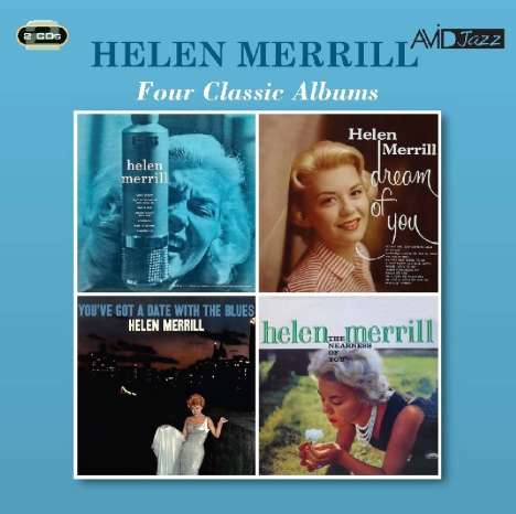 Helen Merrill (geb. 1930): Four Classic Albums, 2 CDs