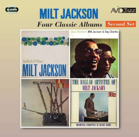 Milt Jackson (1923-1999): Four Classic Albums (Second Set), 2 CDs