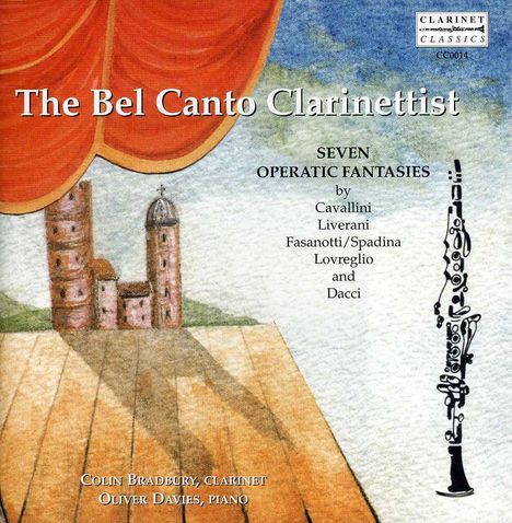 Colin Bradbury - The Bel Canto Clarinettist, CD