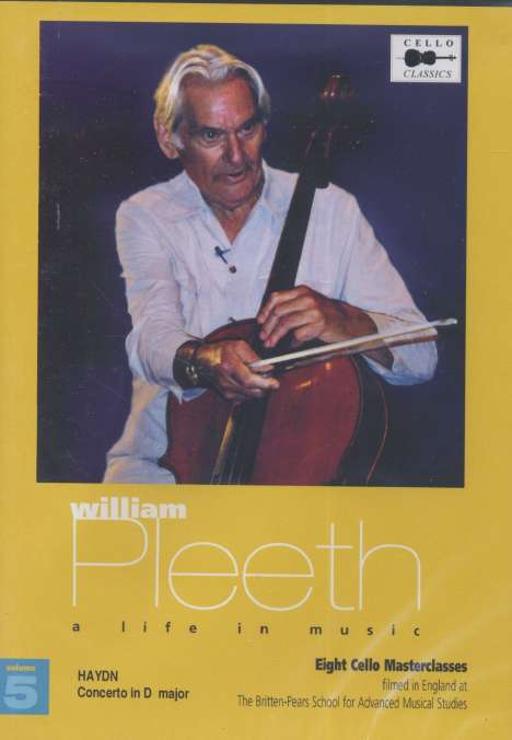 William Pleeth - A Life in Music Vol.5 (Doku in engl.Spr.), DVD