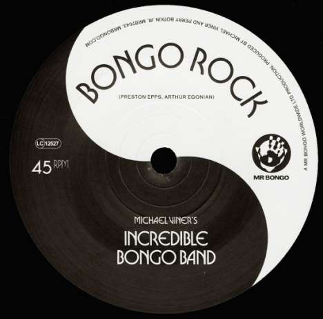 Incredible Bongo Band: Bongo Rock/Apache (Limited-Edition), Single 7"