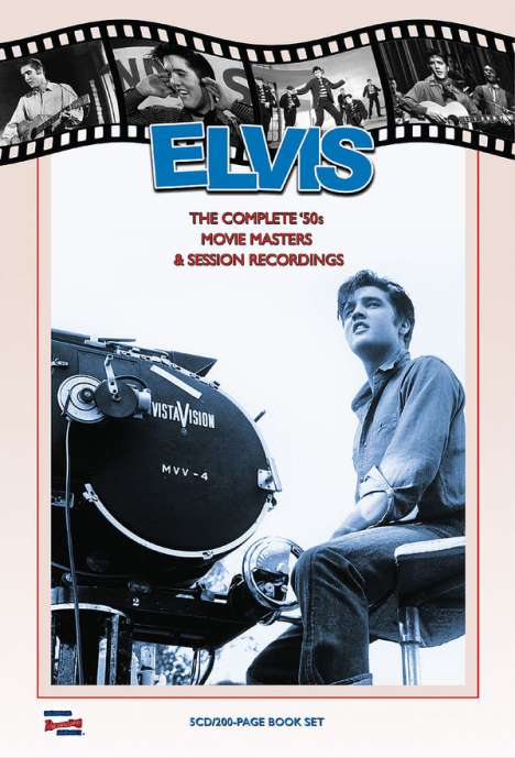 Elvis Presley (1935-1977): The Complete 50's Movie Masters &amp; Session Recordings (Limited Edition), 5 CDs