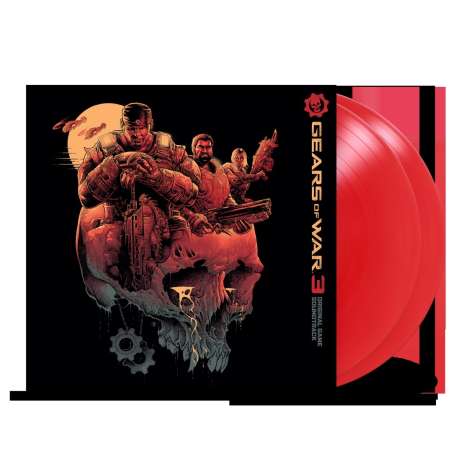Steve Jablonsky (geb. 1970): Filmmusik: Gears Of Wars 3 (O.S.T.) (remastered) (180g) (Red Vinyl), 2 LPs