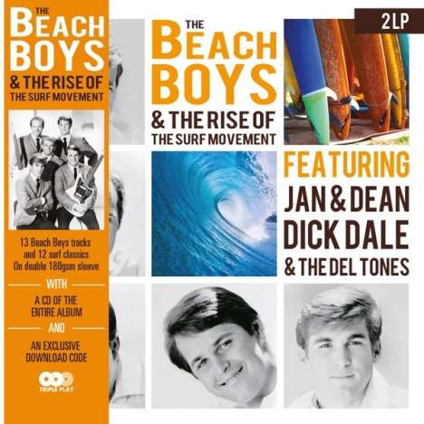 The Beach Boys: The Beach Boys &amp; The Rise Of The Surf Movement (feat. Jan &amp; Dean and Dick Dale &amp; The Del Tones) (180g), 2 LPs