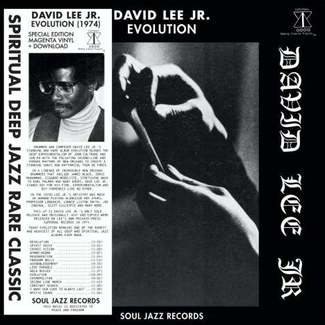David Lee Jr.: Evolution (Special Edition) (Magenta Vinyl), LP