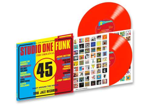 Studio One Funk (Limited Indie Edition) (Transparent Red Vinyl), 2 LPs