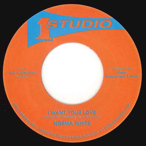 Norma White: I Want You Love, Single 7"