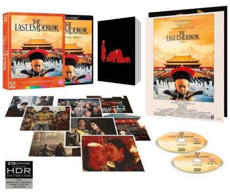 The Last Emperor (1987) (Ultra HD Blu-ray &amp; Blu-ray) (UK Import), 1 Ultra HD Blu-ray und 1 Blu-ray Disc