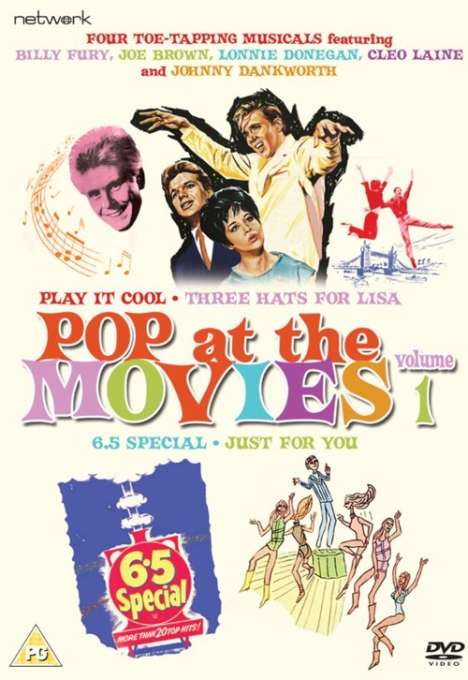 Pop at the Movies Volume 1 (UK Import), 4 DVDs