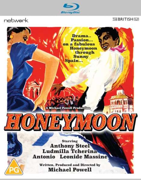 Honeymoon (1959) (Blu-ray) (UK Import), Blu-ray Disc