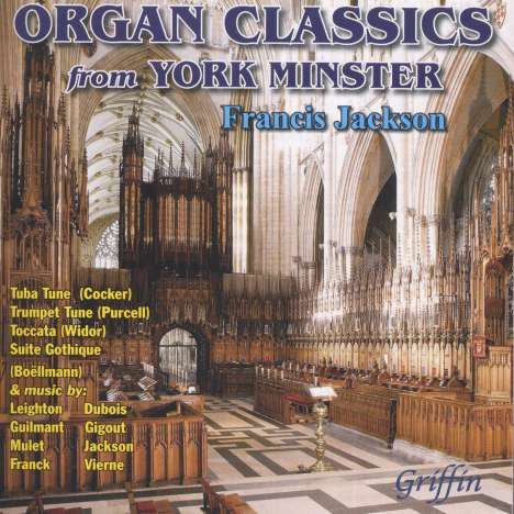 Francis Jackson - Organ Classics from York Minster, CD