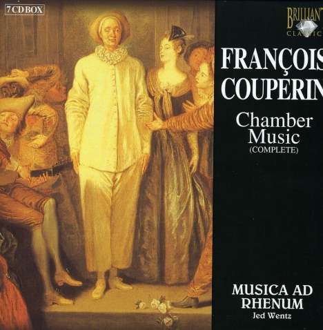 Francois Couperin (1668-1733): Kammermusik (Gesamtaufnahme), 7 CDs