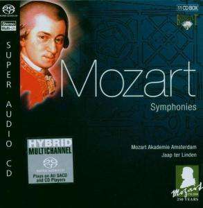 Wolfgang Amadeus Mozart (1756-1791): Mozart-Edition SACD (Brilliant Classics) - Symphonien, 11 Super Audio CDs
