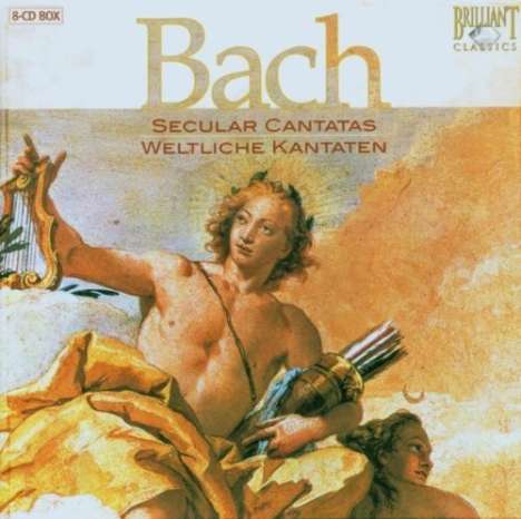 Johann Sebastian Bach (1685-1750): Die Weltlichen Kantaten, 8 CDs