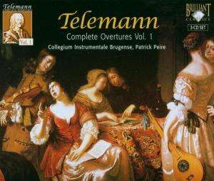 Georg Philipp Telemann (1681-1767): Sämtliche Ouvertüren Vol.1, 3 CDs
