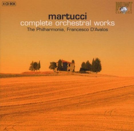 Giuseppe Martucci (1856-1909): Symphonien Nr.1 &amp; 2, 4 CDs