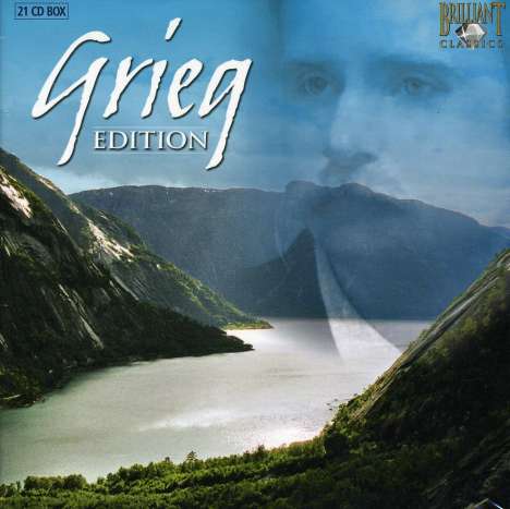 Edvard Grieg (1843-1907): Grieg-Edition (Brilliant), 21 CDs