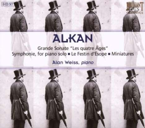 Charles Alkan (1813-1888): Grande Sonate op.33 "Le Quatre Ages", 2 CDs