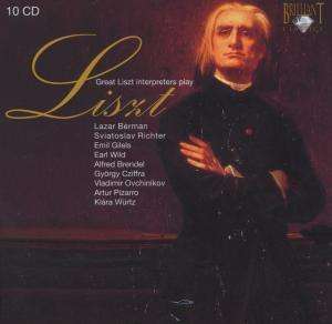 Große Liszt-Interpreten spielen Liszt, 10 CDs