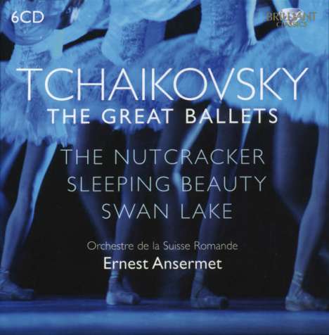 Peter Iljitsch Tschaikowsky (1840-1893): The Great Ballets, 6 CDs
