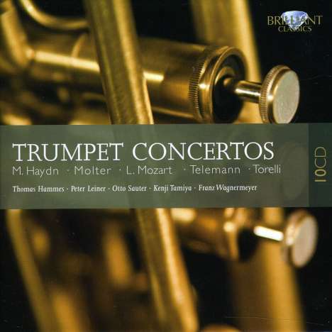 Trumpet Concertos, 10 CDs