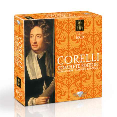 Arcangelo Corelli (1653-1713): Sämtliche Werke, 10 CDs