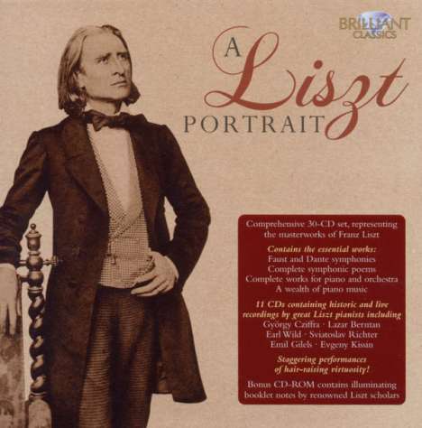 Franz Liszt (1811-1886): A Liszt Portrait, 30 CDs