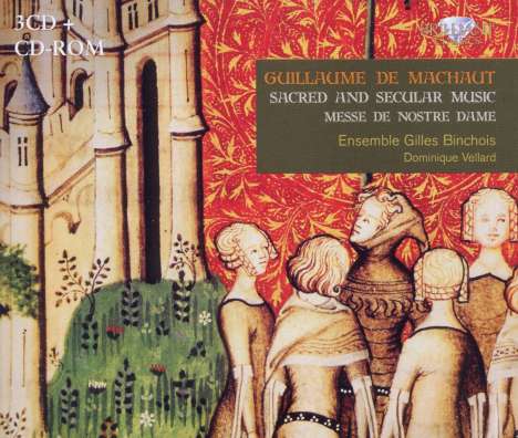 Guillaume de Machaut (1300-1377): Geistliche &amp; Weltliche Musik, 3 CDs