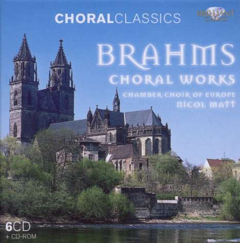 Johannes Brahms (1833-1897): Sämtliche Chorwerke, 6 CDs