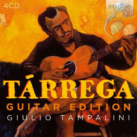Francisco Tarrega (1852-1909): Gitarrenwerke "Guitar Edition", 4 CDs
