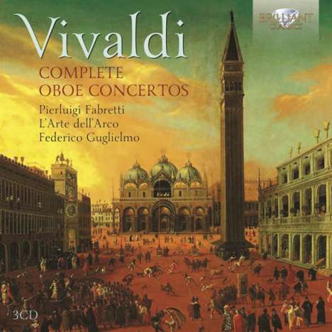 Antonio Vivaldi (1678-1741): Sämtliche Oboenkonzerte, 3 CDs