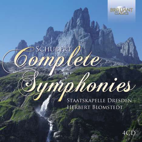 Franz Schubert (1797-1828): Symphonien Nr.1-9, 4 CDs