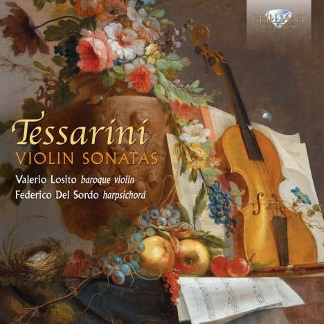Carlo Tessarini (1690-1766): Sonaten für Violine &amp; Cembalo, CD