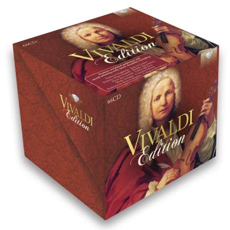 Antonio Vivaldi (1678-1741): Vivaldi Edition (Brilliant Classics), 66 CDs
