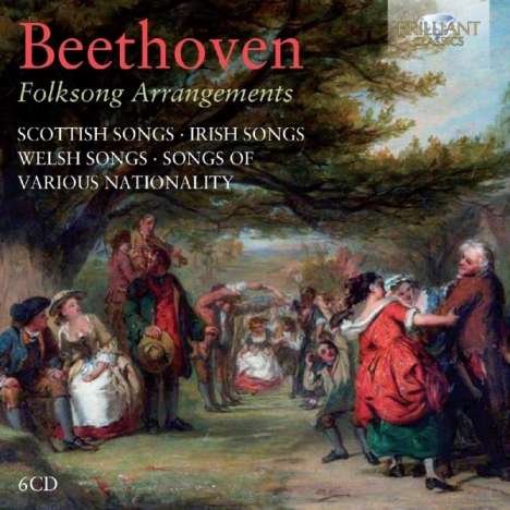 Ludwig van Beethoven (1770-1827): Folksong Arrangements, 6 CDs