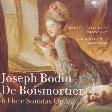 Joseph Bodin de Boismortier (1689-1755): Sonaten für Flöte &amp; Bc.op.91 Nr.1-6, CD